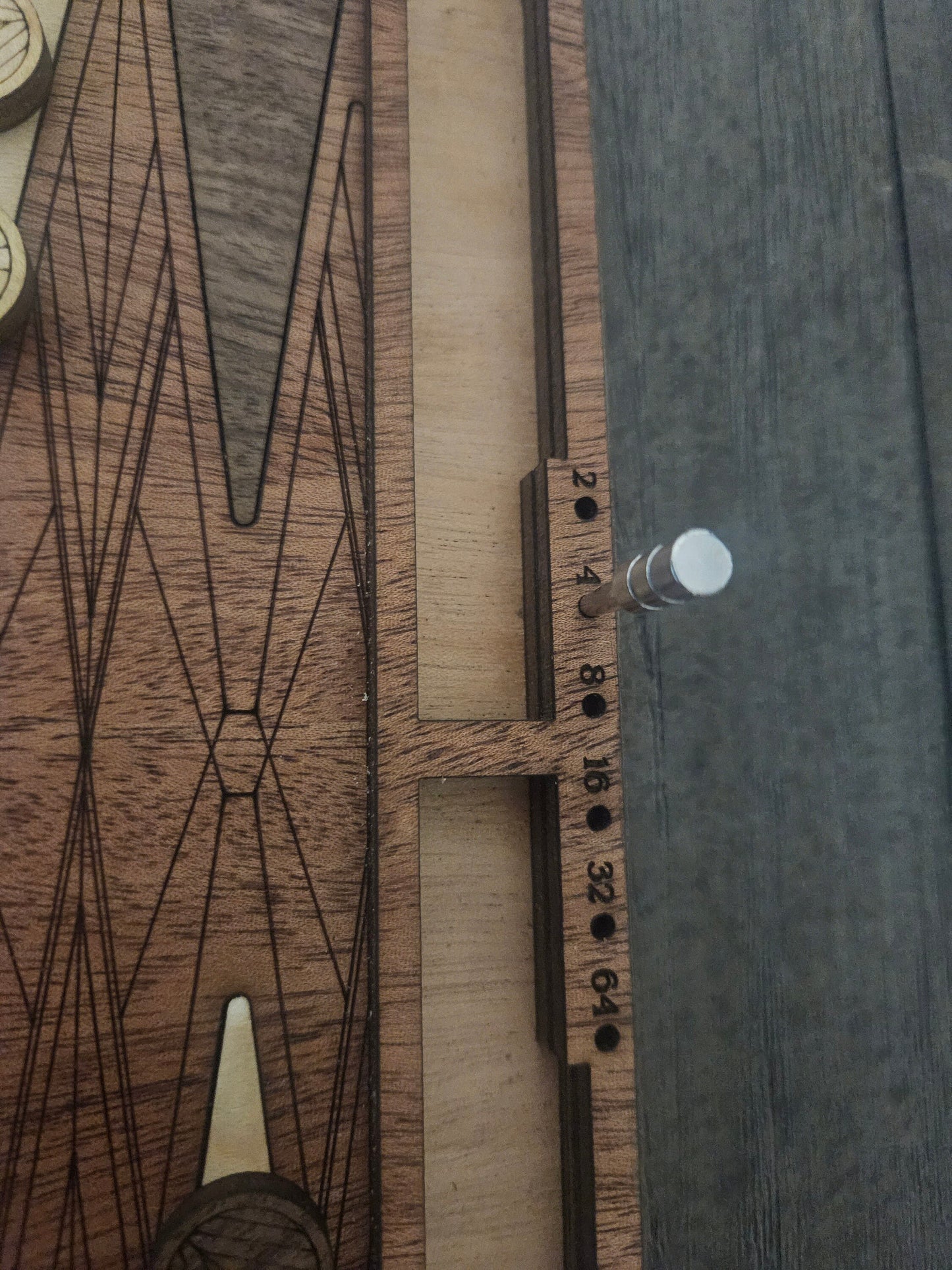 Wood Backgammon Set