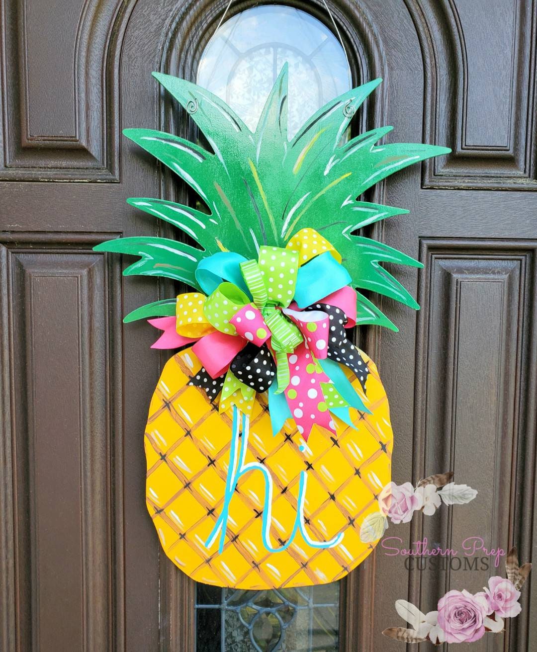 Pineapple/ Sunflower Door Hanger