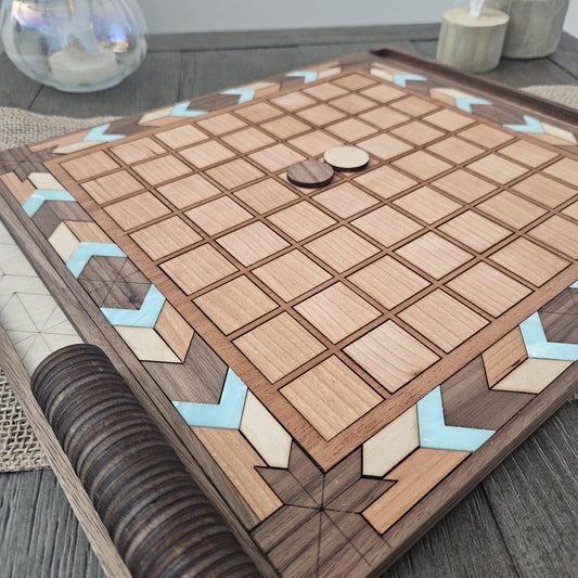 Wooden Reversi Game