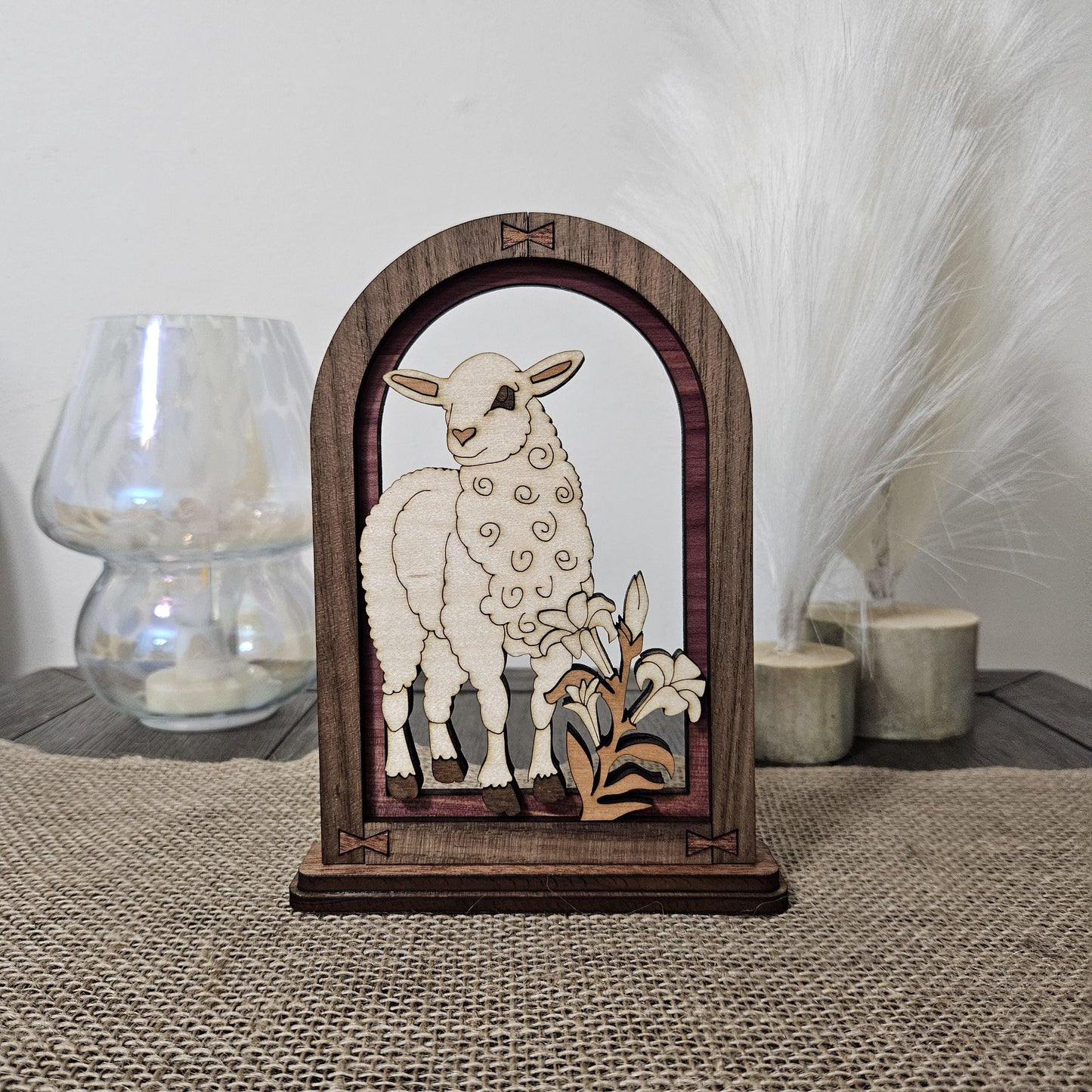 Wood Easter Animal Decor